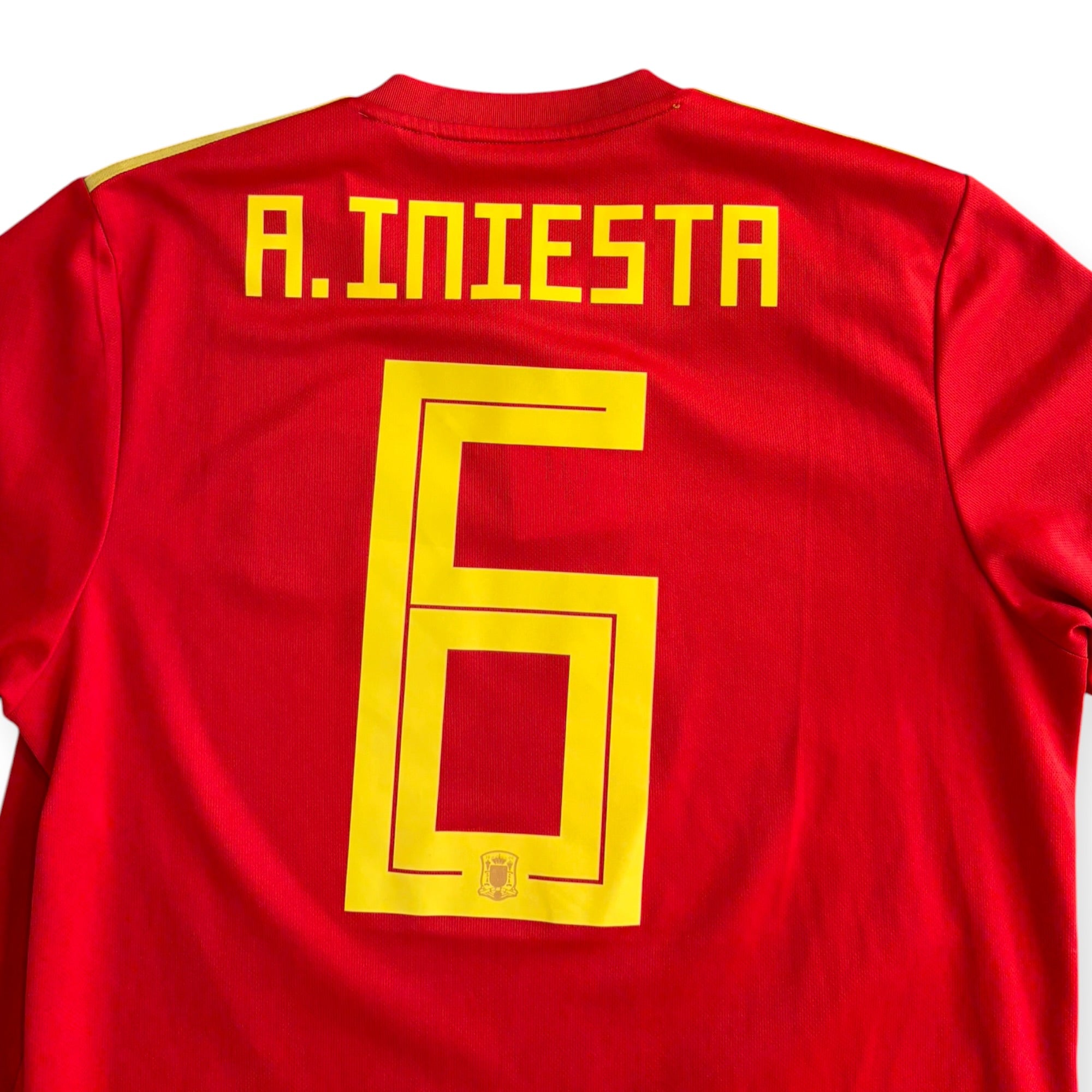 Spain 2018 Home- Iniesta 6 (Large)