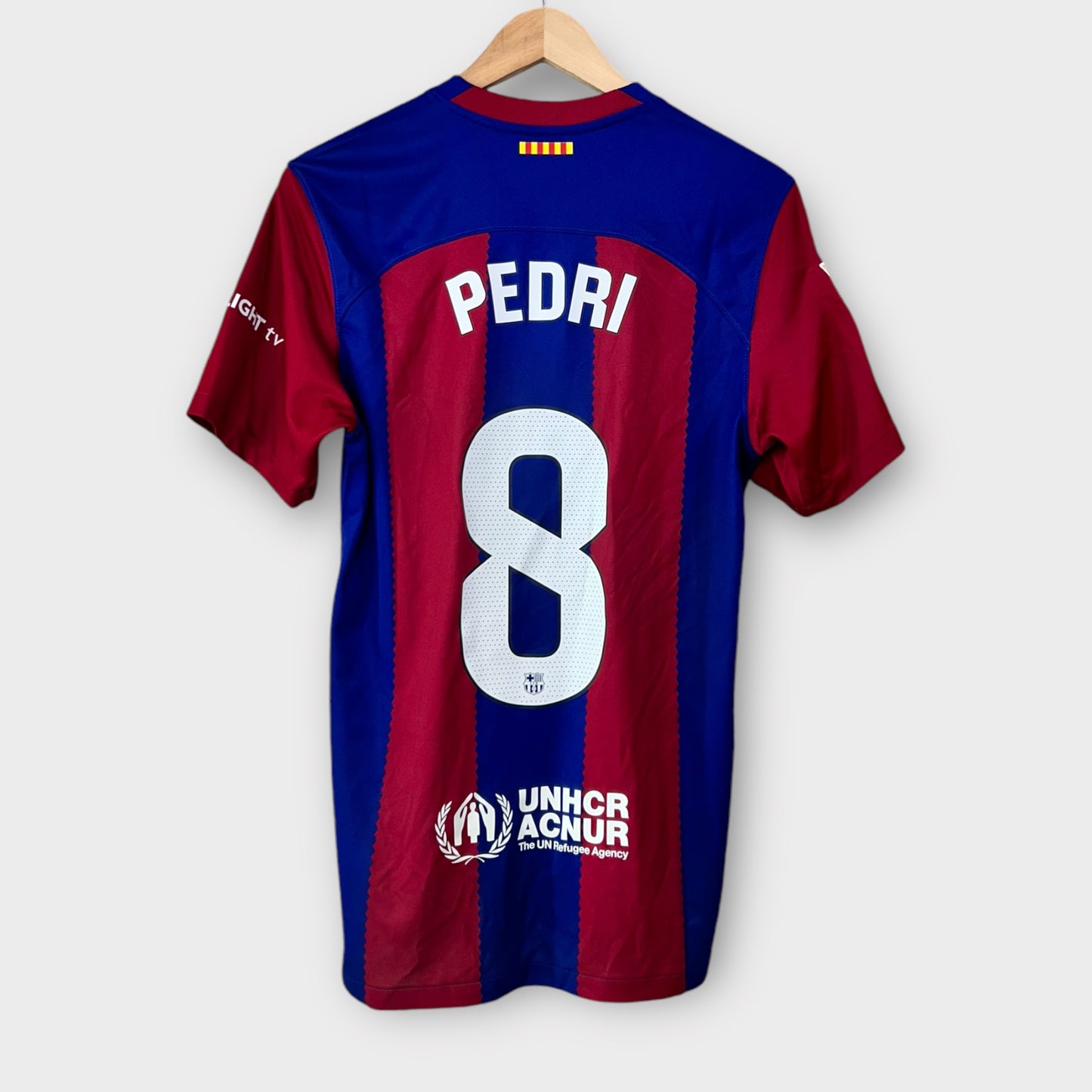 FC Barcelona 2023/24 Home - Pedri 8 (Small)