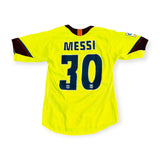FC Barcelona 2005/06 Away - Messi 30 (Small)