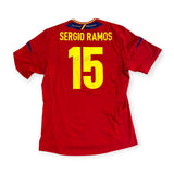 Spain 2012 Home - Sergio Ramos 15 (Large)