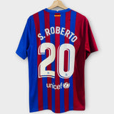 FC Barcelona 2021/22 Home - S. Roberto 20 (Large) - KITLAUNCH