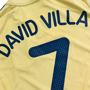 Spain 2008 Away- David Villa 7 (Medium)
