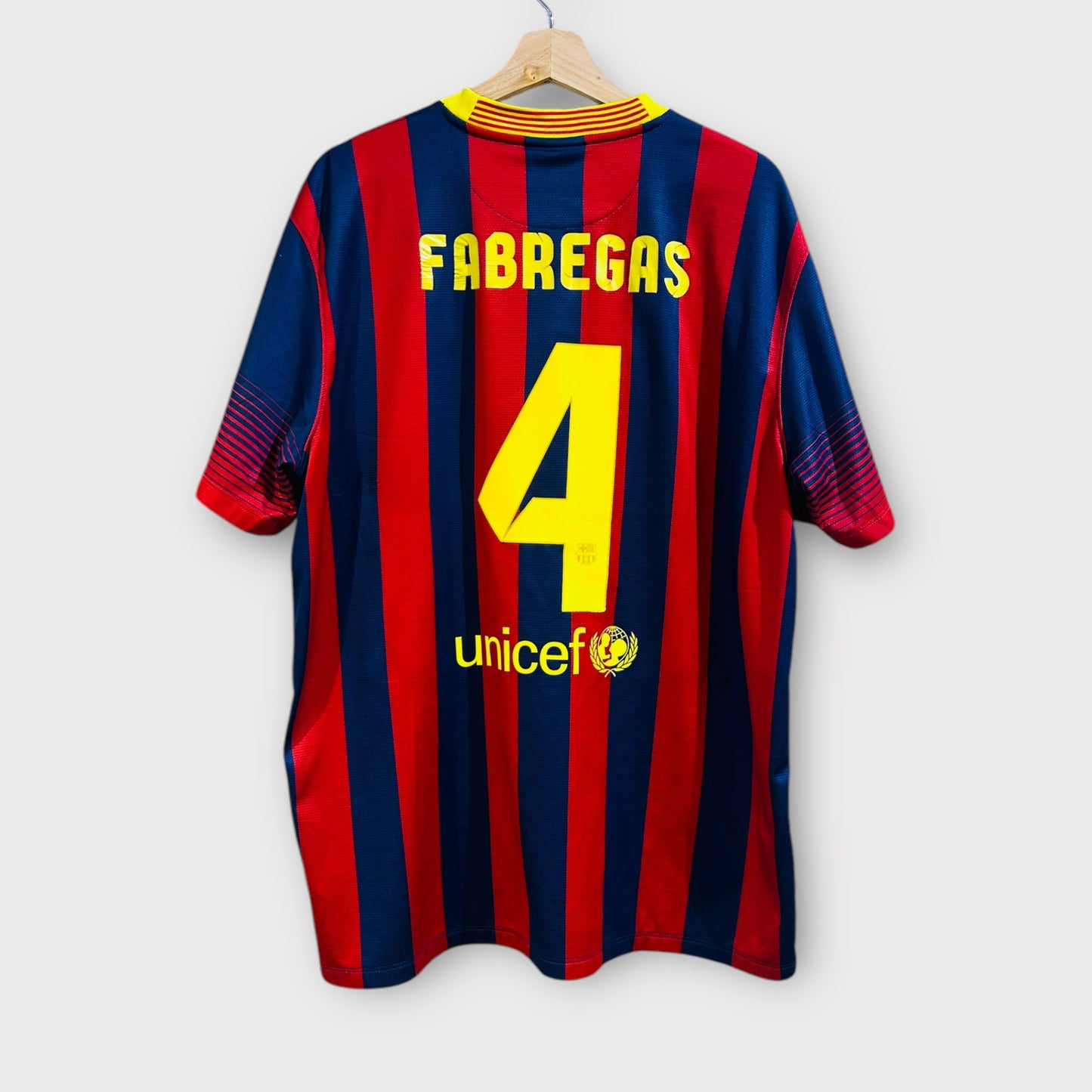 FC Barcelona 2013/14 Home - Fabregas 4 (XL)