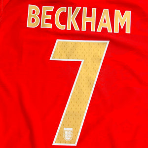 England 2004 Away - Beckham 7 (Small) - KITLAUNCH