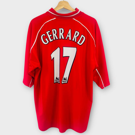 Liverpool FC 2000/02 Home - Gerrard 17 (Large)