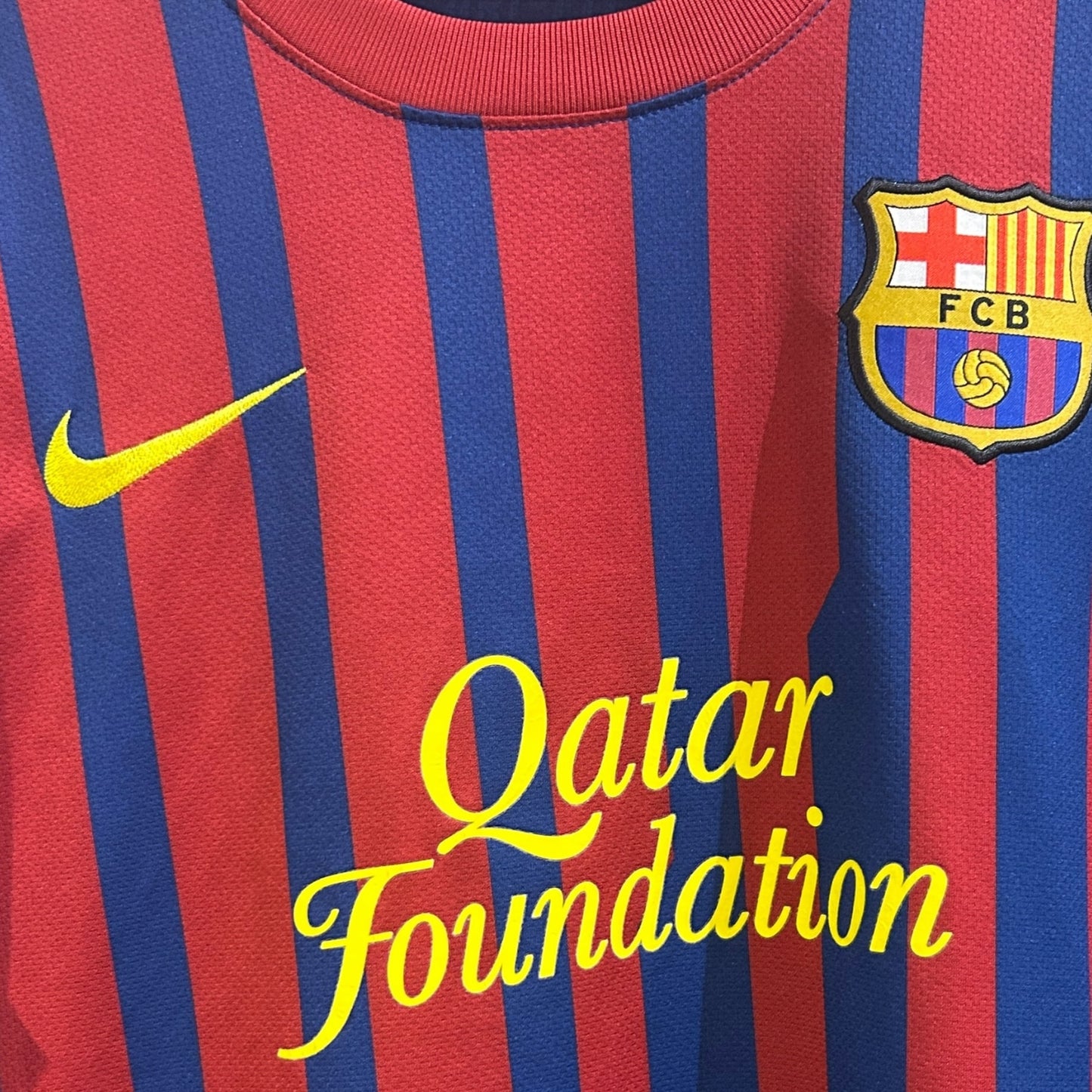 FC Barcelona 2011/12 Home - David Villa 7 (Large)