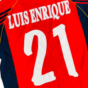 Spain 1998 Home - Luis Enrique 21 (Large)