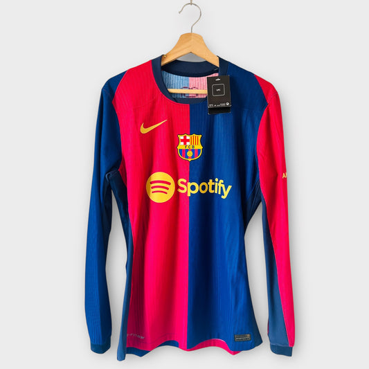 FC Barcelona 2024/25 Home Match Issue L/S (Medium)