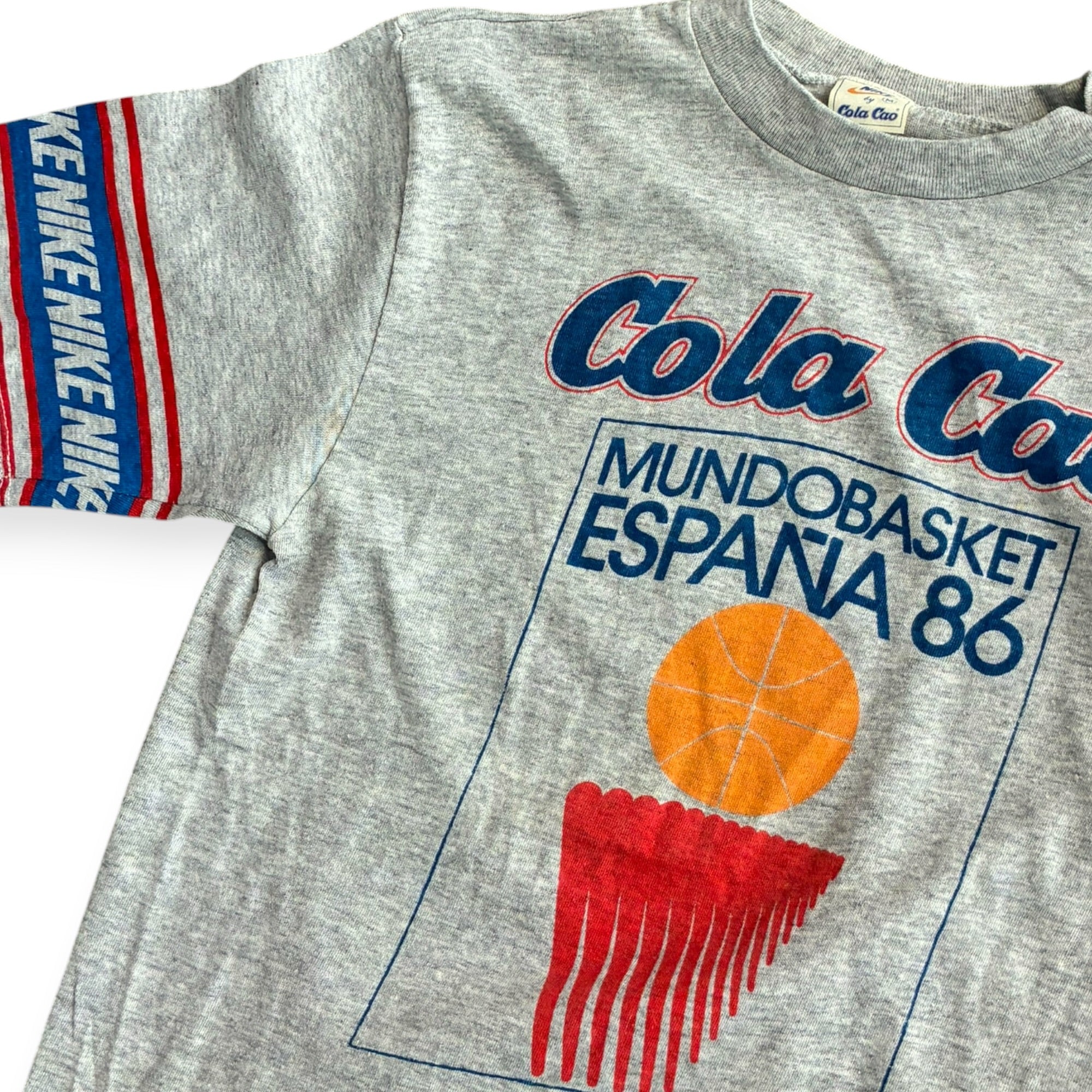 Cola Cao MundoBasket España 1986 Tee (Medium)