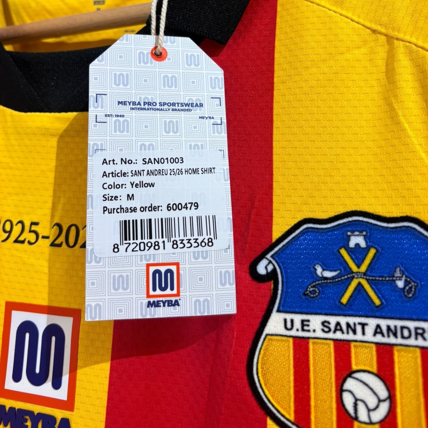 UE Sant Andreu 2025/26 Home (Limited Sizes)
