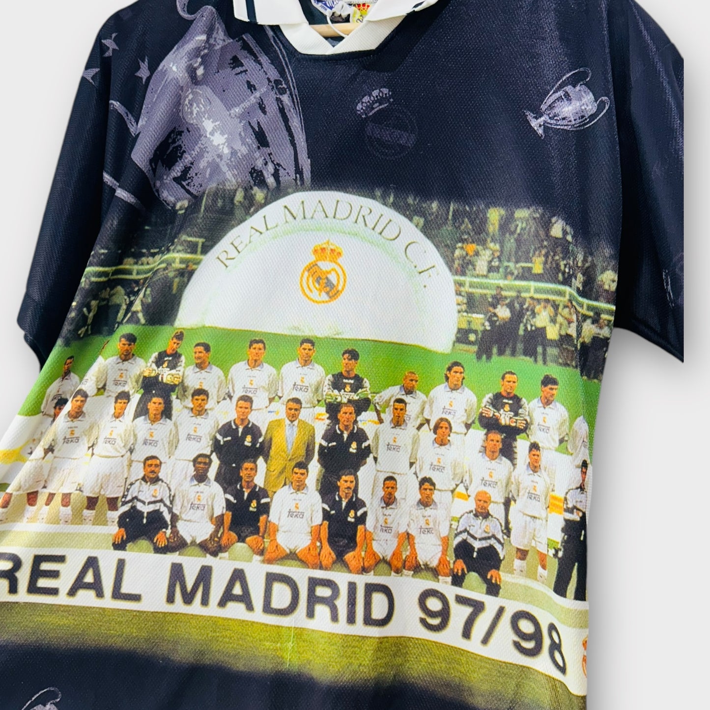 Real Madrid 1998 'Septima' Champions League Shirt (Small)