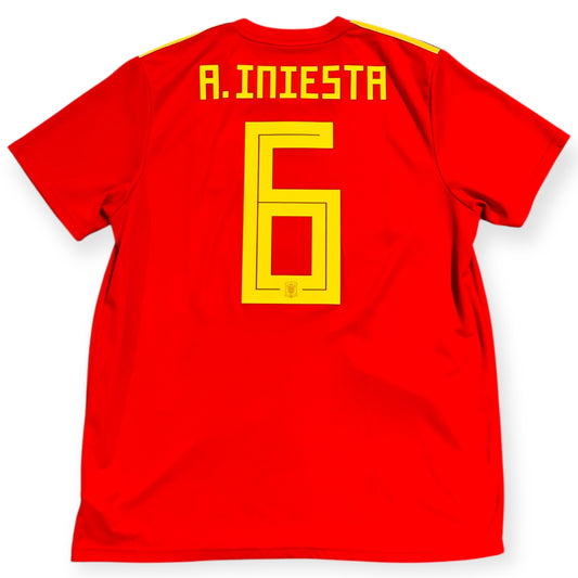 Spain 2018 Home - Iniesta 6 (XL)