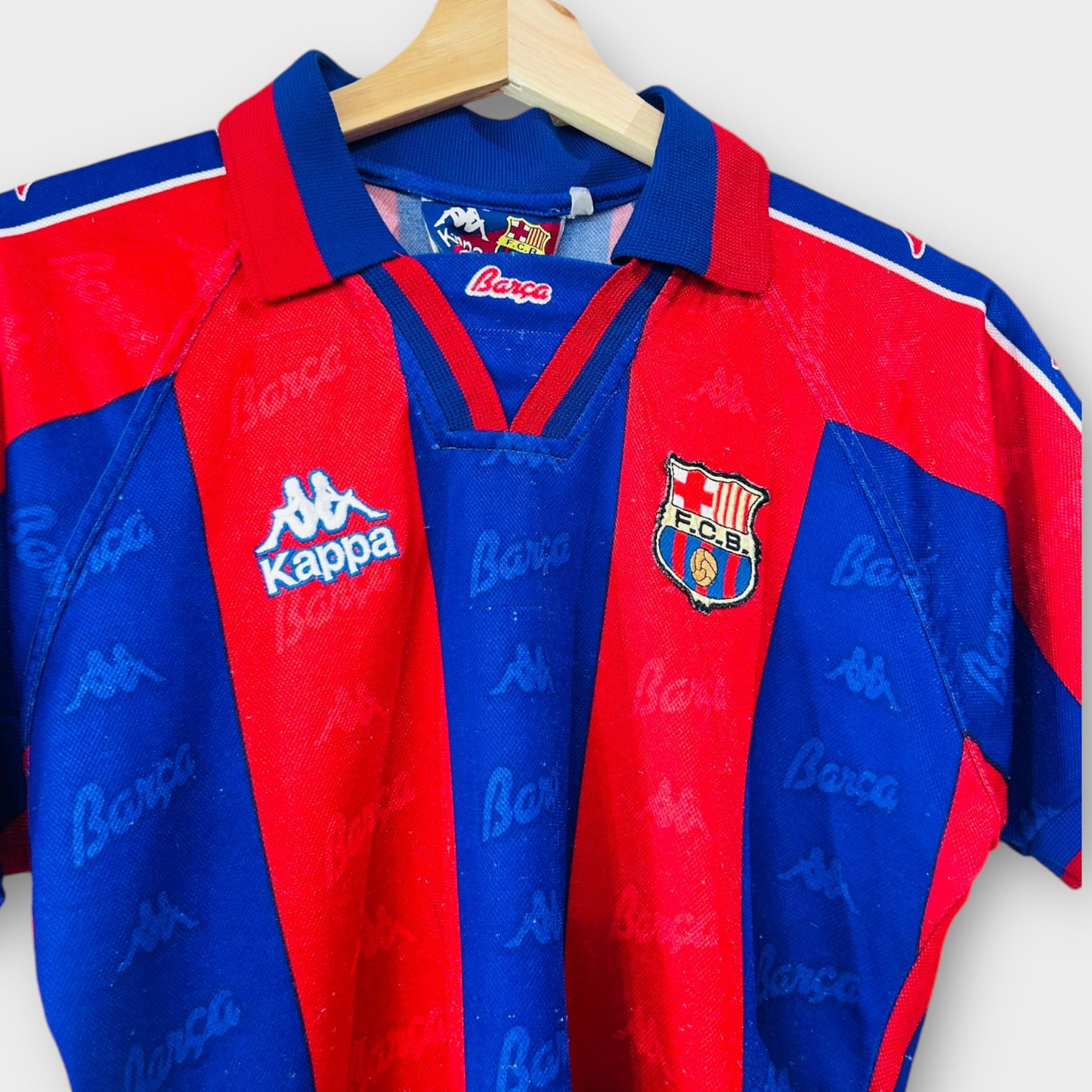 FC Barcelona 1995/97 Home Shirt (XS)