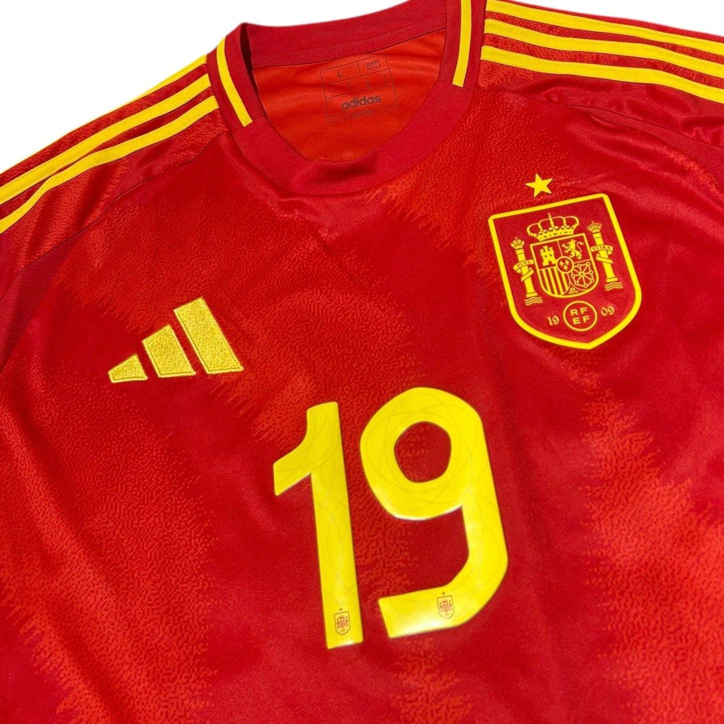 Spain 2024 Home - Lamine Yamal 19 (Large)