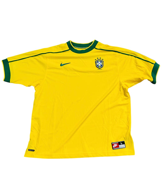 Brazil 1998 Home Nike Re-issue (Large)
