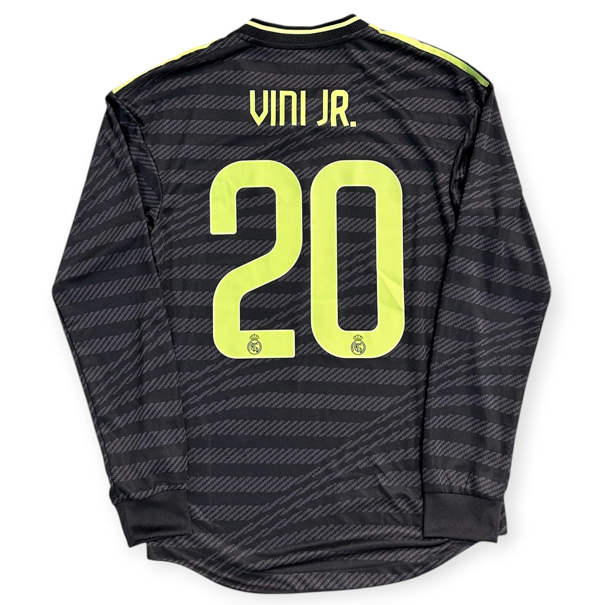 Real Madrid 2022/23 3rd - Vini Jr 20 L/S Kitroom Issued - KITLAUNCH