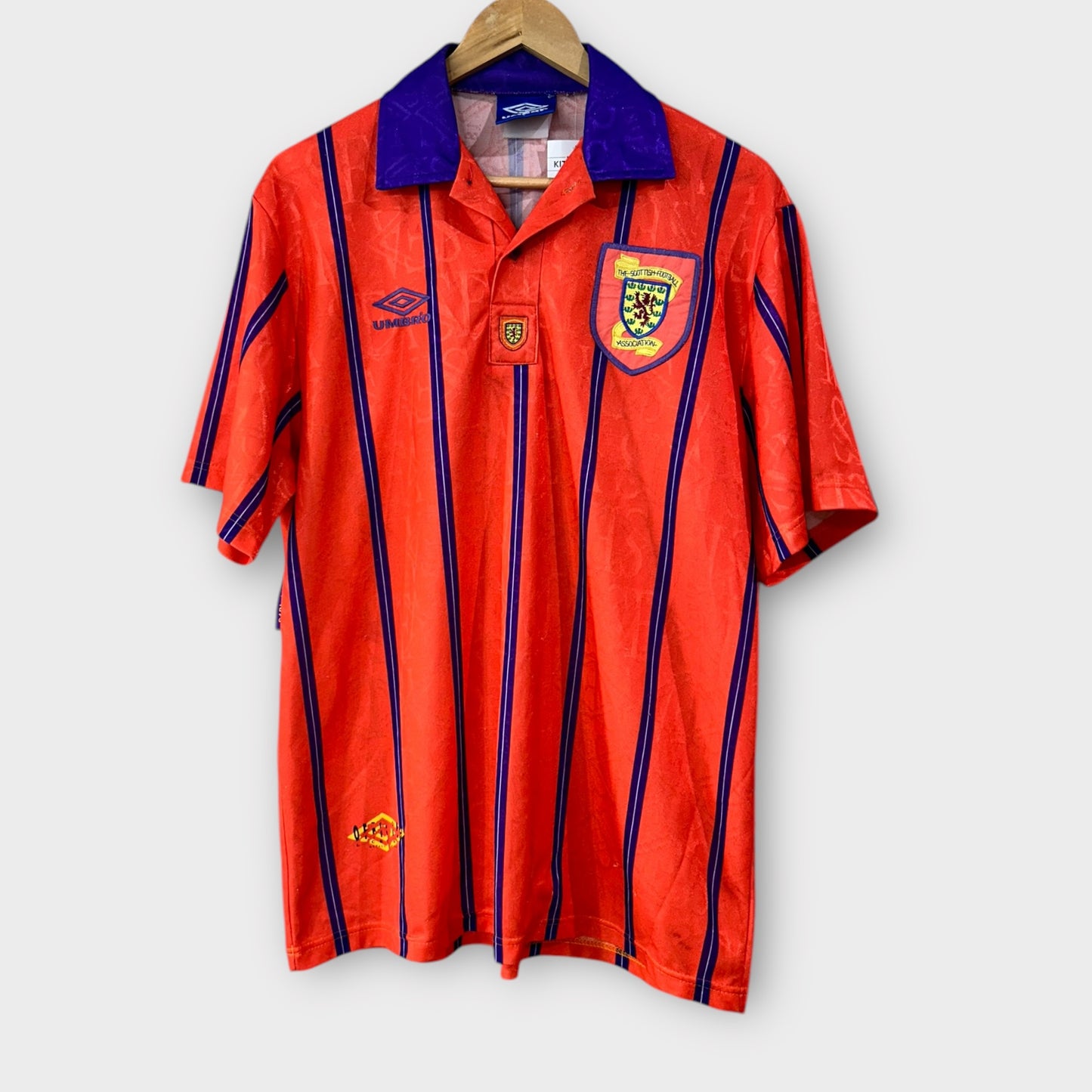 Scotland 1993/94 Away Shirt - #11 (Large)