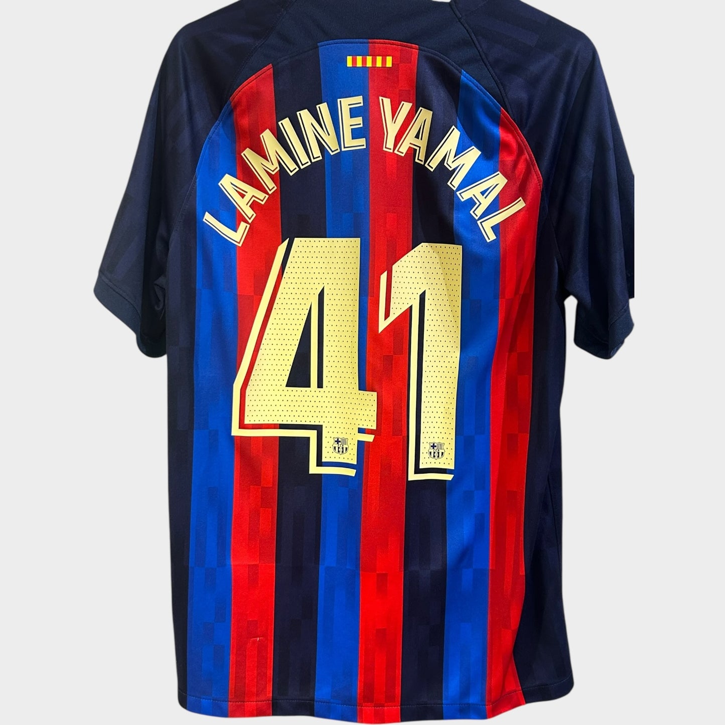FC Barcelona 2022/23 Home - Lamine Yamal 41 (Large)