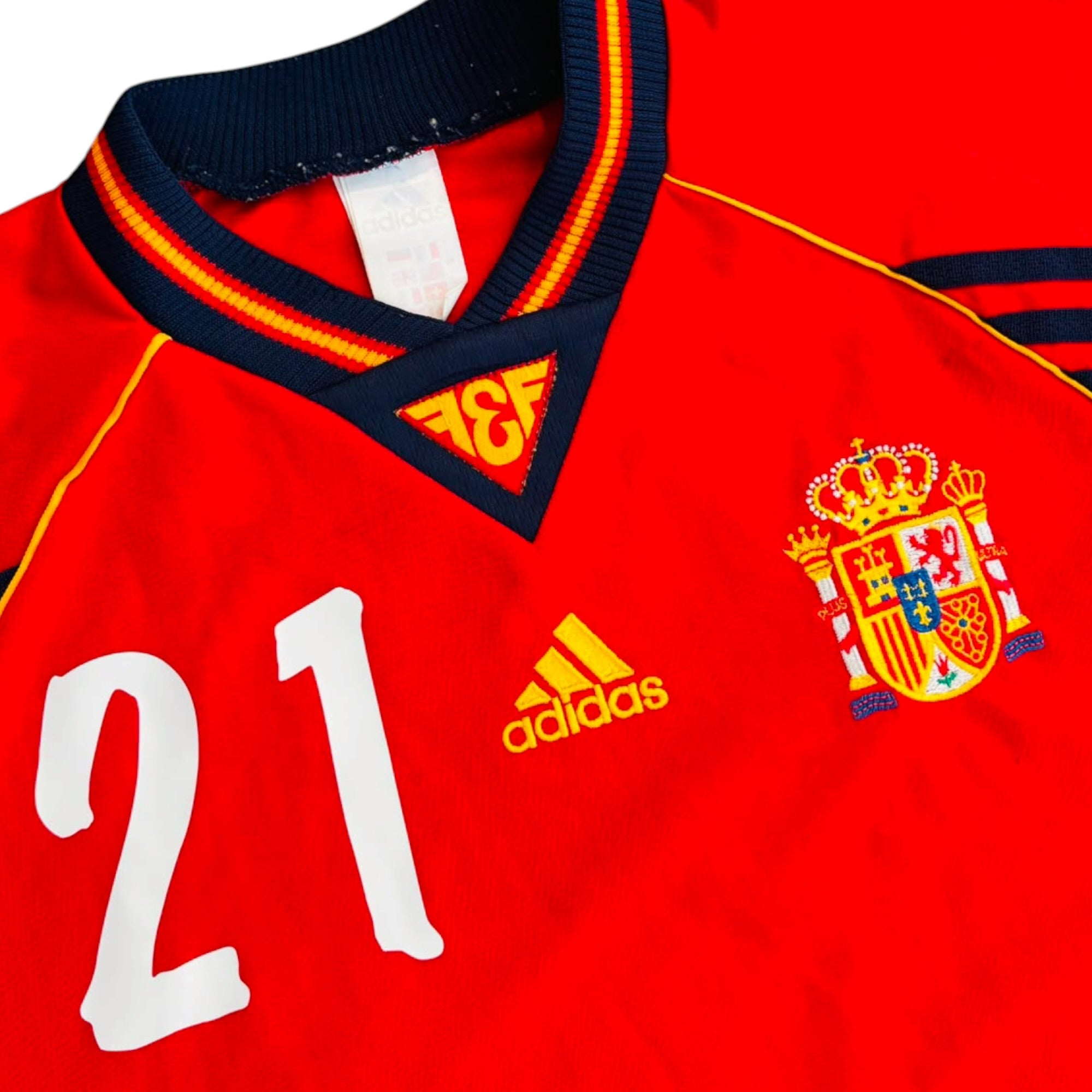 Spain 1998 Home - Luis Enrique 21 (Large)