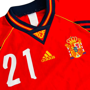 Spain 1998 Home - Luis Enrique 21 (Large)