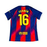 FC Barcelona 2025/26 Home - Fermín 16 (Large)