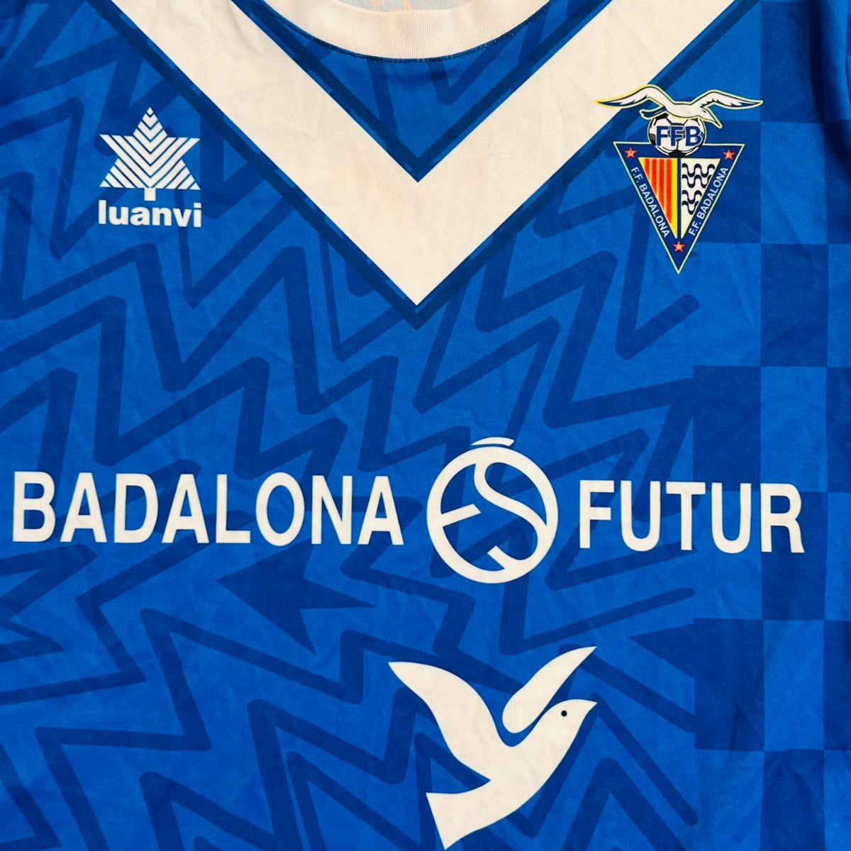 CF Badalona 2023/24 Home Player Issue Shirt (Small & Medium)