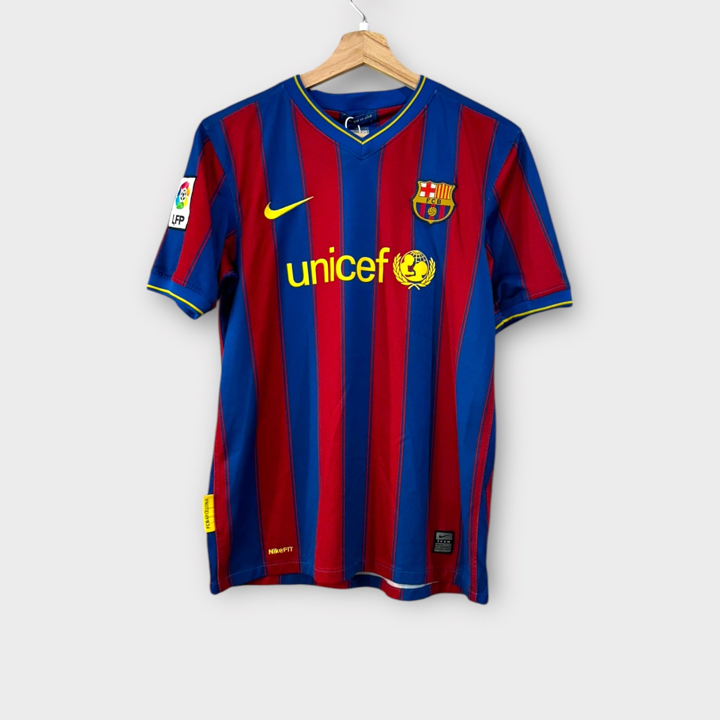 FC Barcelona 2009-10 Home Shirt - Yaya Touré 24 (XS)