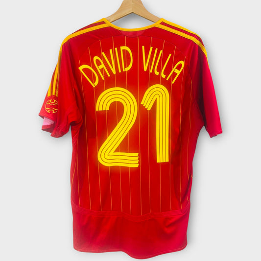 Spain 2006 Home - David Villa 21 (Small)