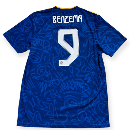 Real Madrid 2021/22 Away - Benzema 9 (Large)