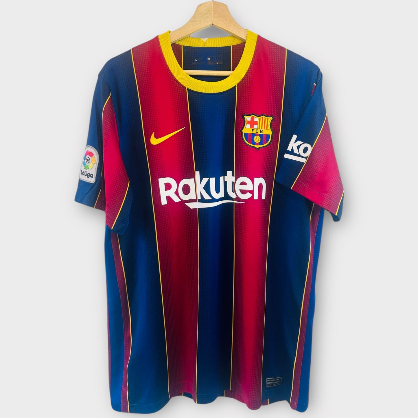 FC Barcelona 2020/21 Home - Messi 10 (Large)