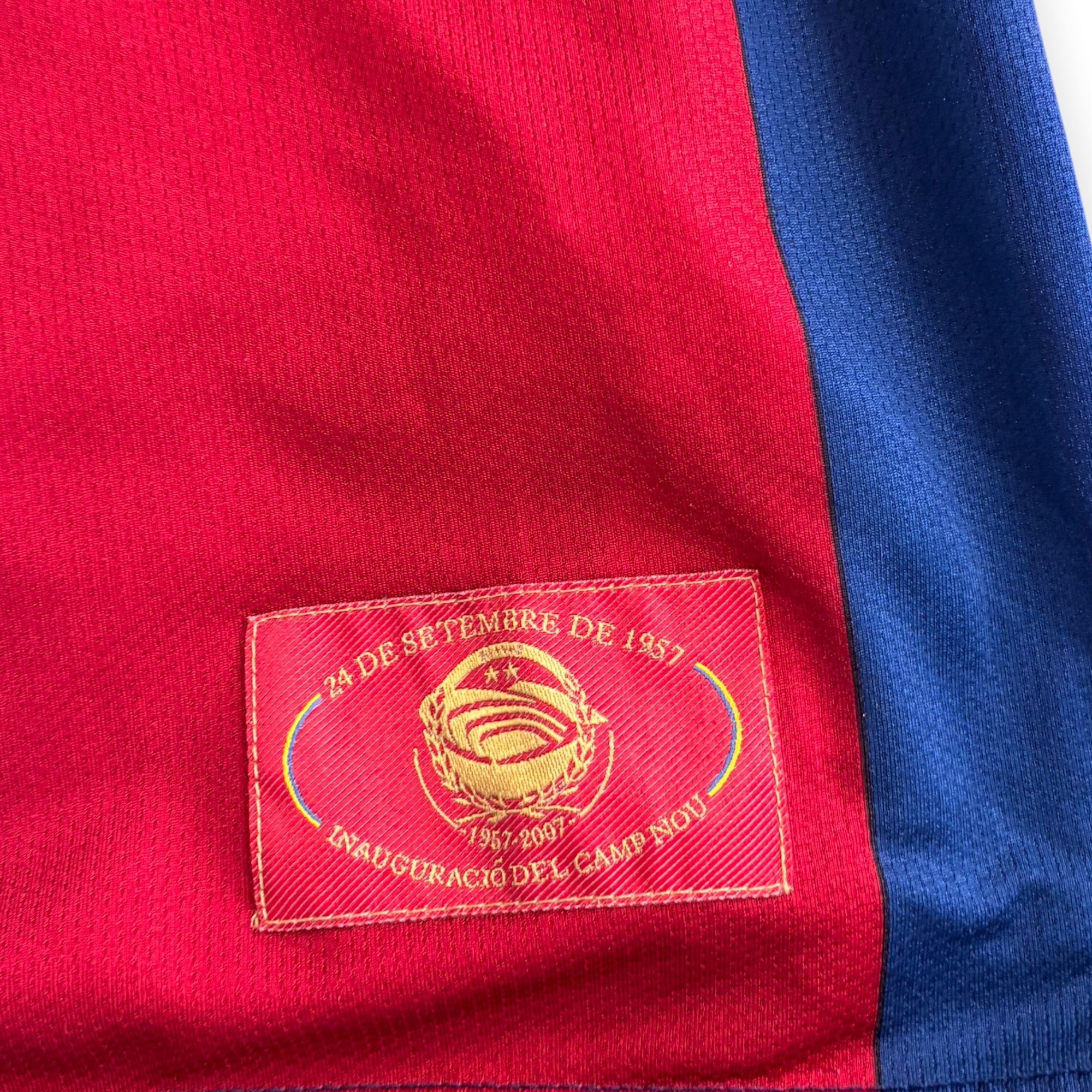 FC Barcelona 2007/08 Home - Messi 19 (Small)