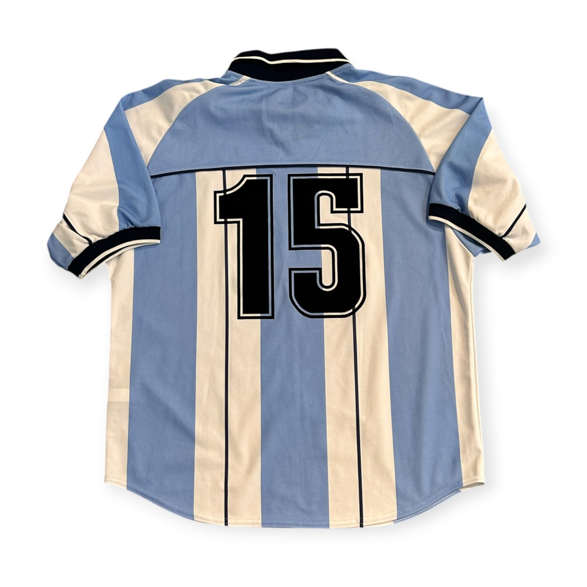 Argentina 2000 Home Player Issue - #15 (Pochettino, Diego Crosa, Sensini) (Large) - KITLAUNCH