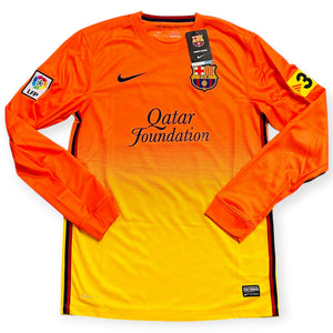FC Barcelona 2012/13 Away *New* Long Sleeve - Messi 10 (Small) - KITLAUNCH