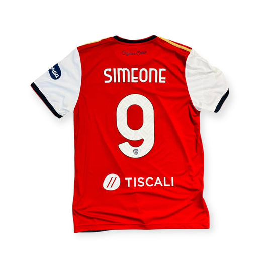 Cagliari 2020/21 Home - Simeone 9 (Large)