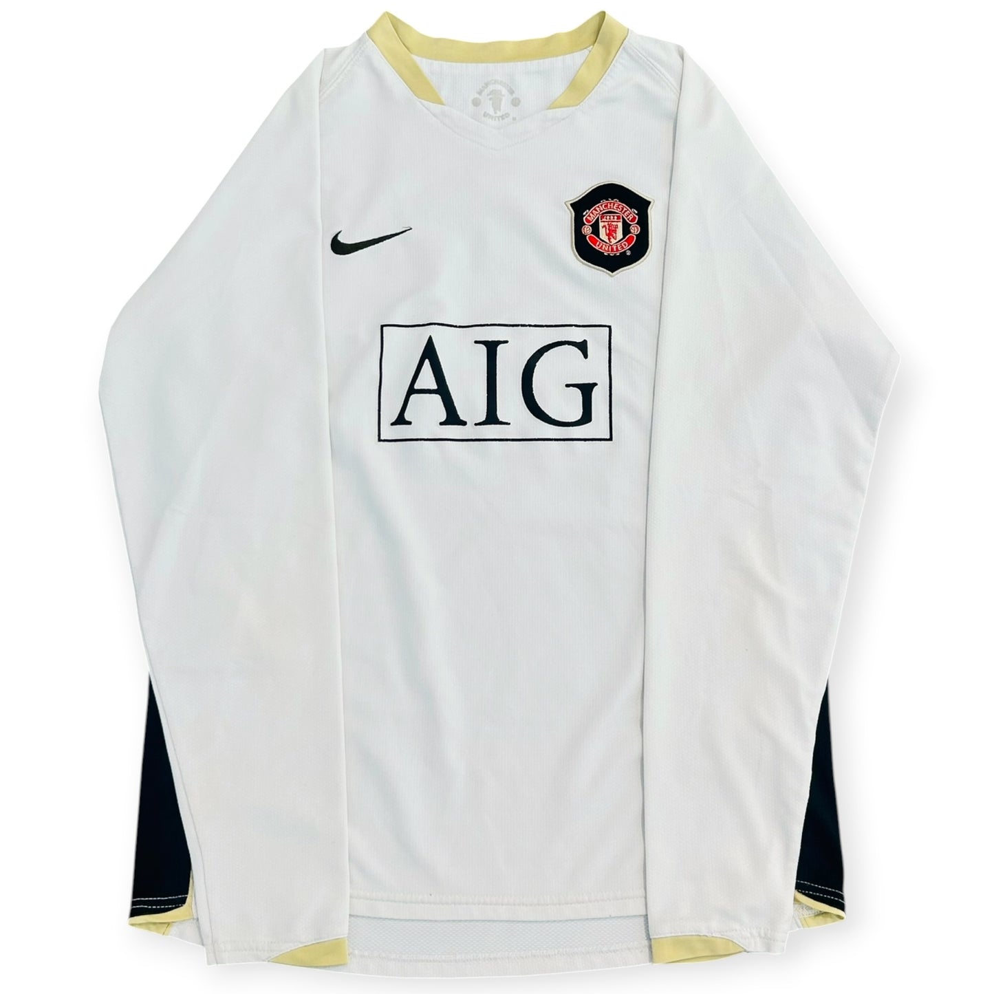Manchester United FC 2006/07 Away Long Sleeve - Ronaldo 7 (Small) - KITLAUNCH
