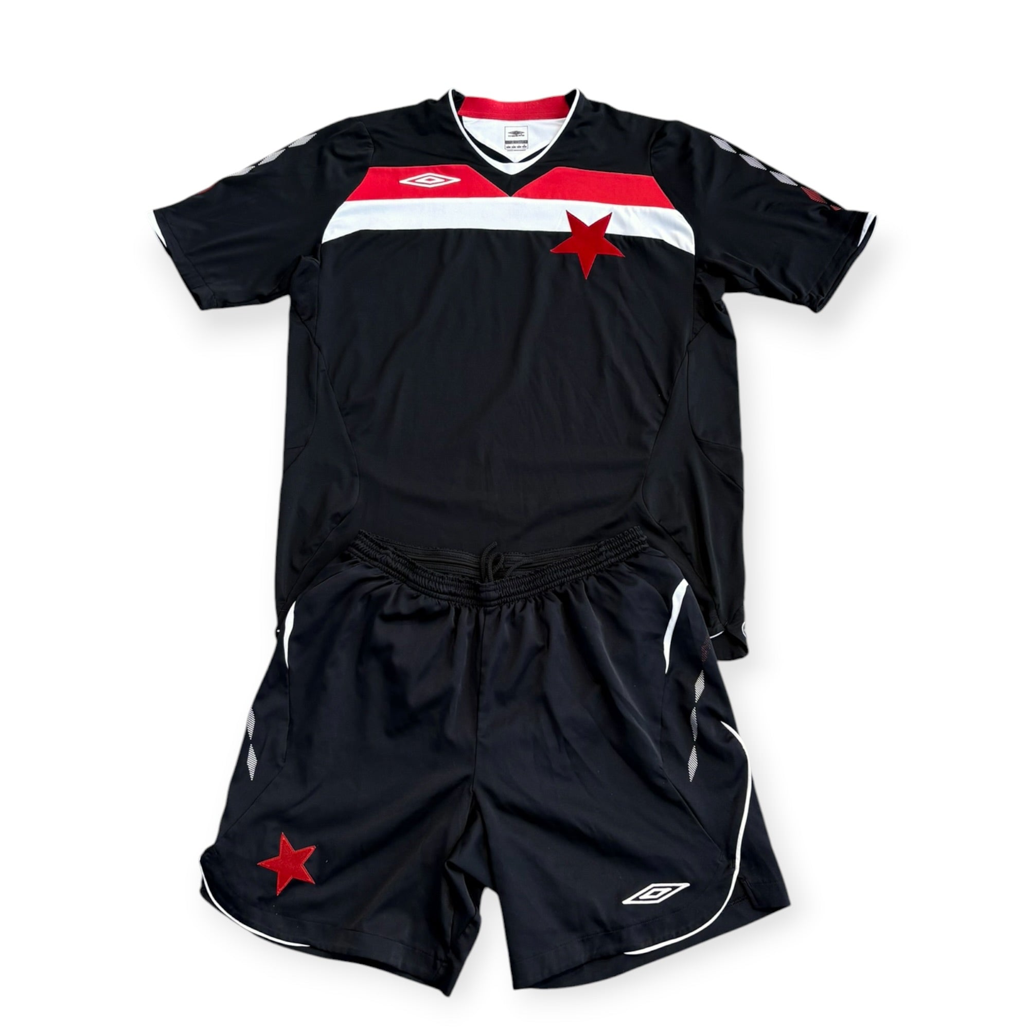 Slavia Praha 2008/10 Away with Shorts (Large) - KITLAUNCH