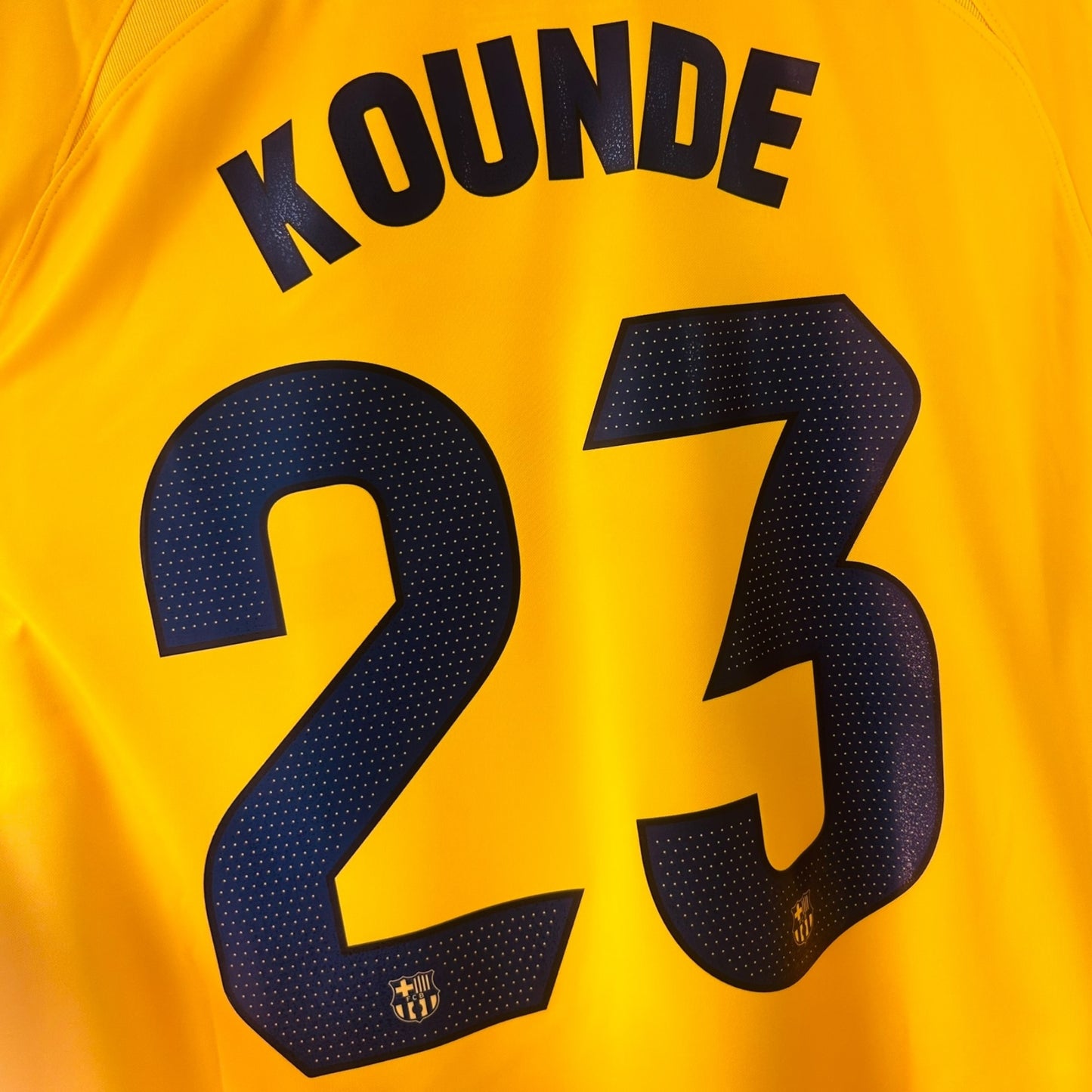 FC Barcelona 2023/24 Senyera 4th - Kounde 23 *NEW* (2XL)