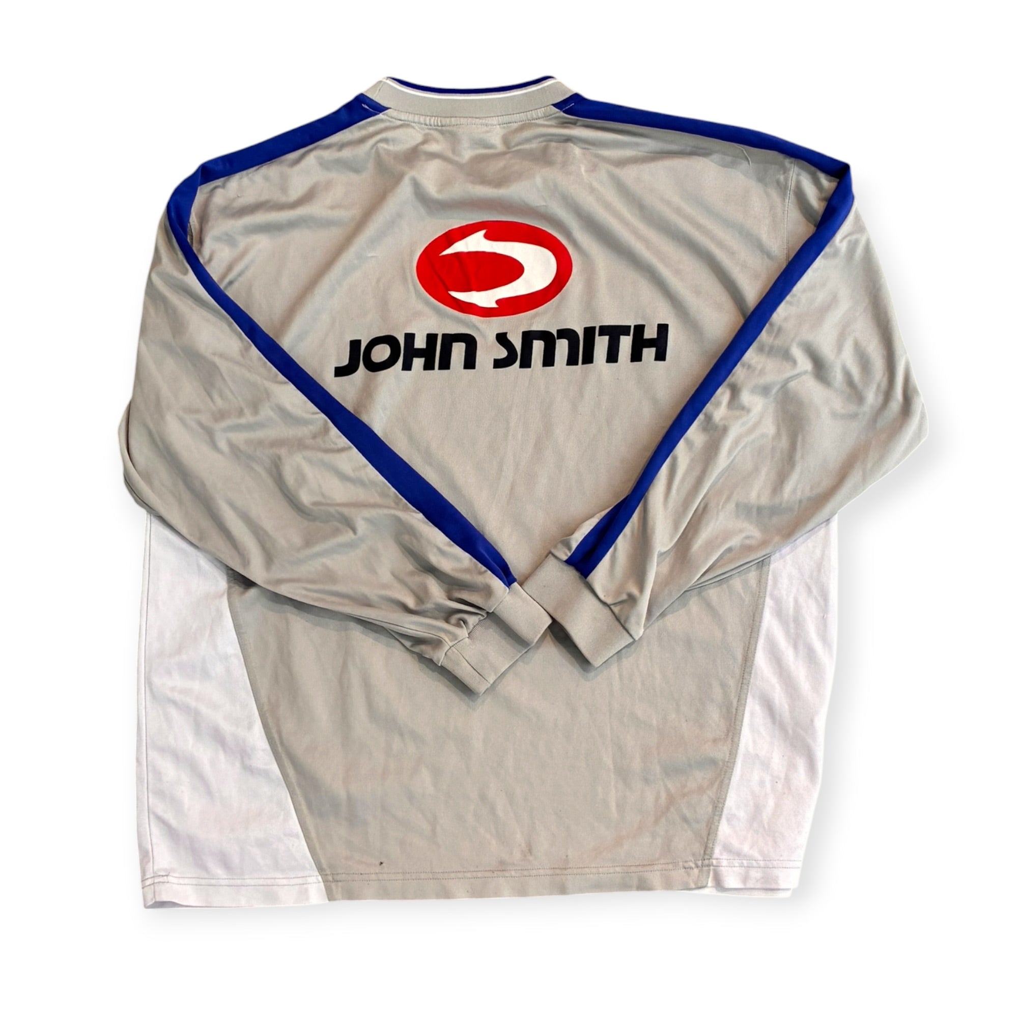 RCD Espanyol 2002/04 John Smith Player Issue Pre Match Long Sleeve (XL)