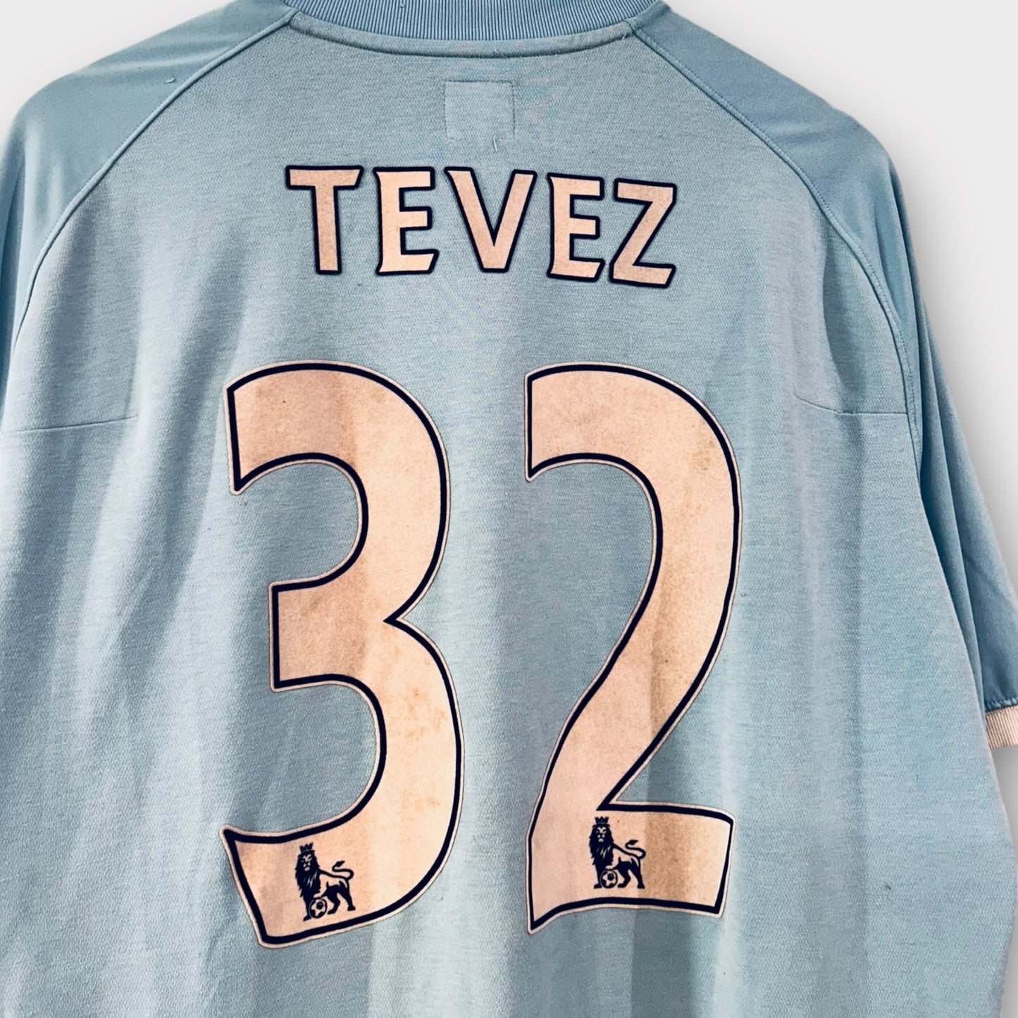 Manchester City 2010/11 Home Shirt - Tevez 32 (XL)