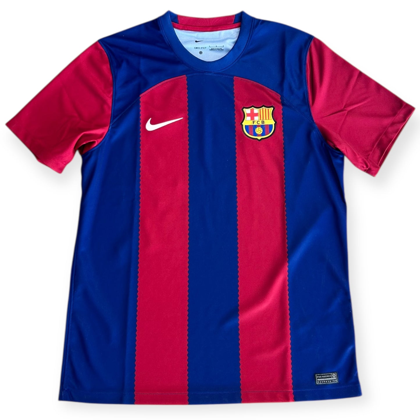FC Barcelona 2023/24 Home *Brand New* - Fermín 32 (Large) - KITLAUNCH