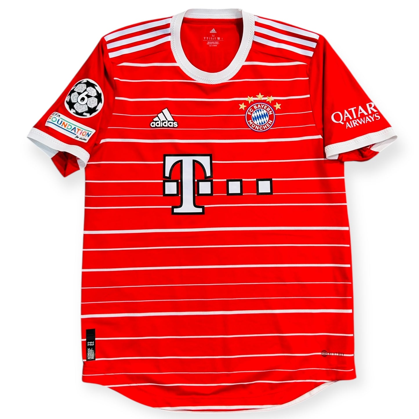 Bayern Munich 2022/23 Home Player Version - De ligt 4 (Medium)