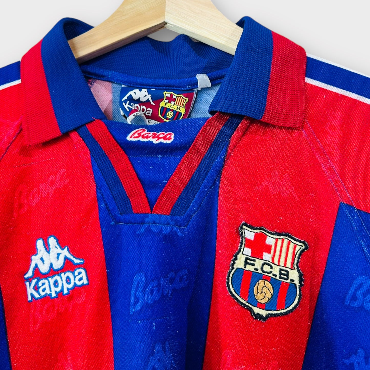 FC Barcelona 1995/97 Home Shirt (XS)