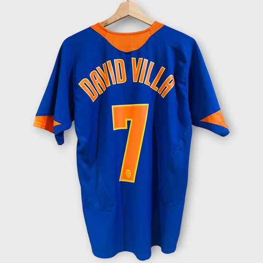 Valencia CF 2005/06 Away - David Villa 7 (Small)