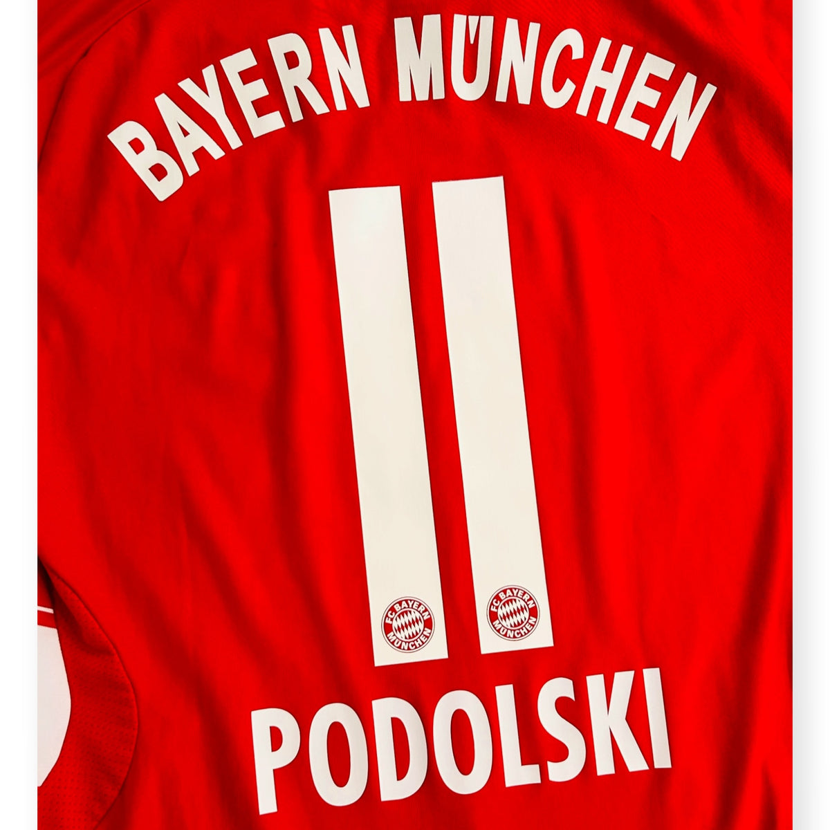 Bayern 2007/09 Home - Podolski 11 (Medium) - KITLAUNCH