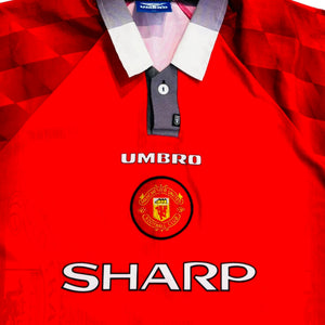 Manchester United FC 1996/97 Home - Beckham 10 (2XL)