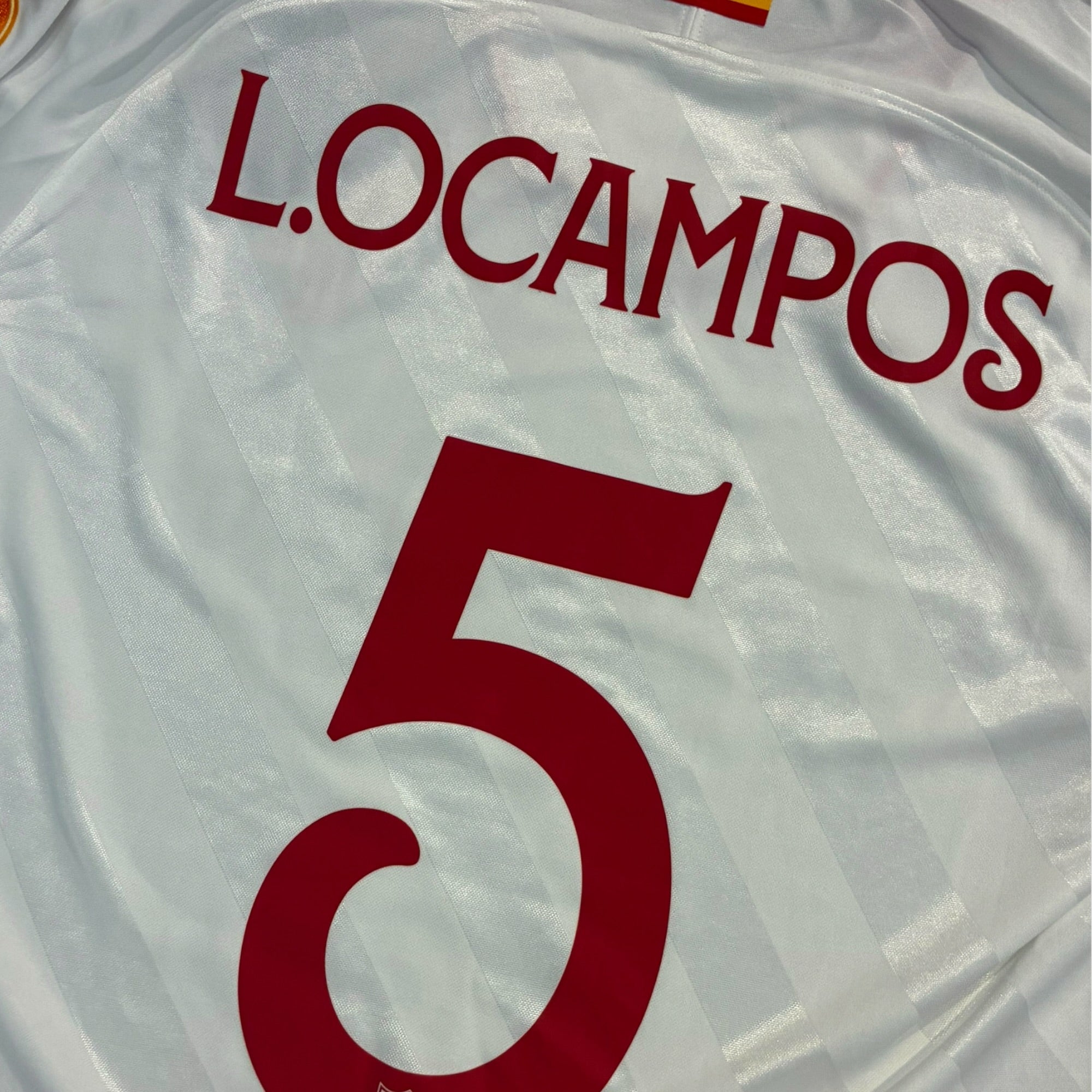 Sevilla 2020/21 Home *NEW* - Ocampos 5 (Large)