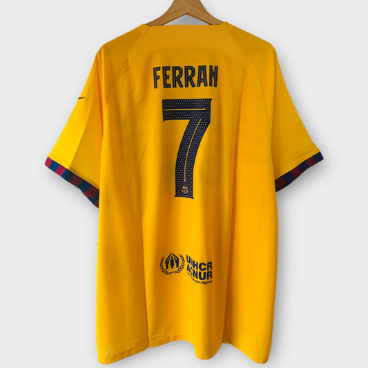 FC Barcelona 2023/24 Senyera 4th - Ferran 7 *NEW* (2XL)