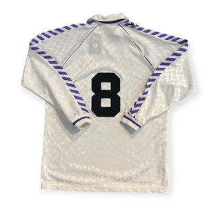 Real Madrid 1986 Home Long Sleeve - #8 (Large) - KITLAUNCH