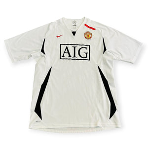 Manchester United 2007/08 Training White (Large) - KITLAUNCH