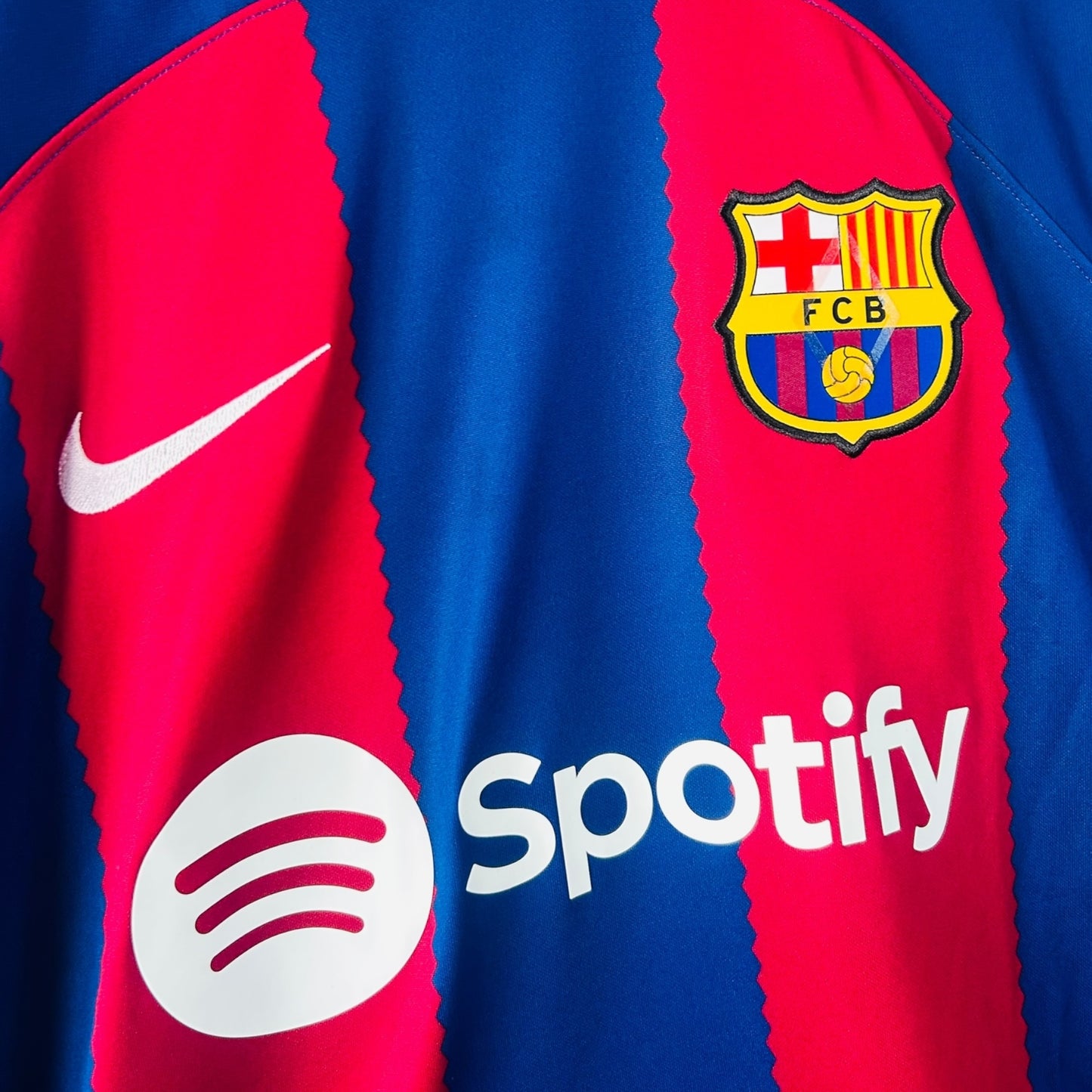 FC Barcelona 2023/24 Home L/S - Lewandowski 9 (Large)